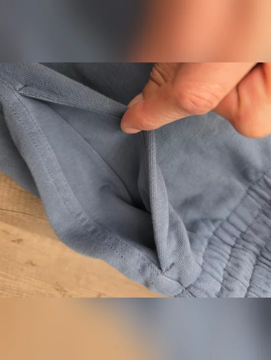 FREE PEOPLE MOVEMENT onesie Slate Blue Jumpsuit with Drawstring Boho Yoga - Picture 11 of 16